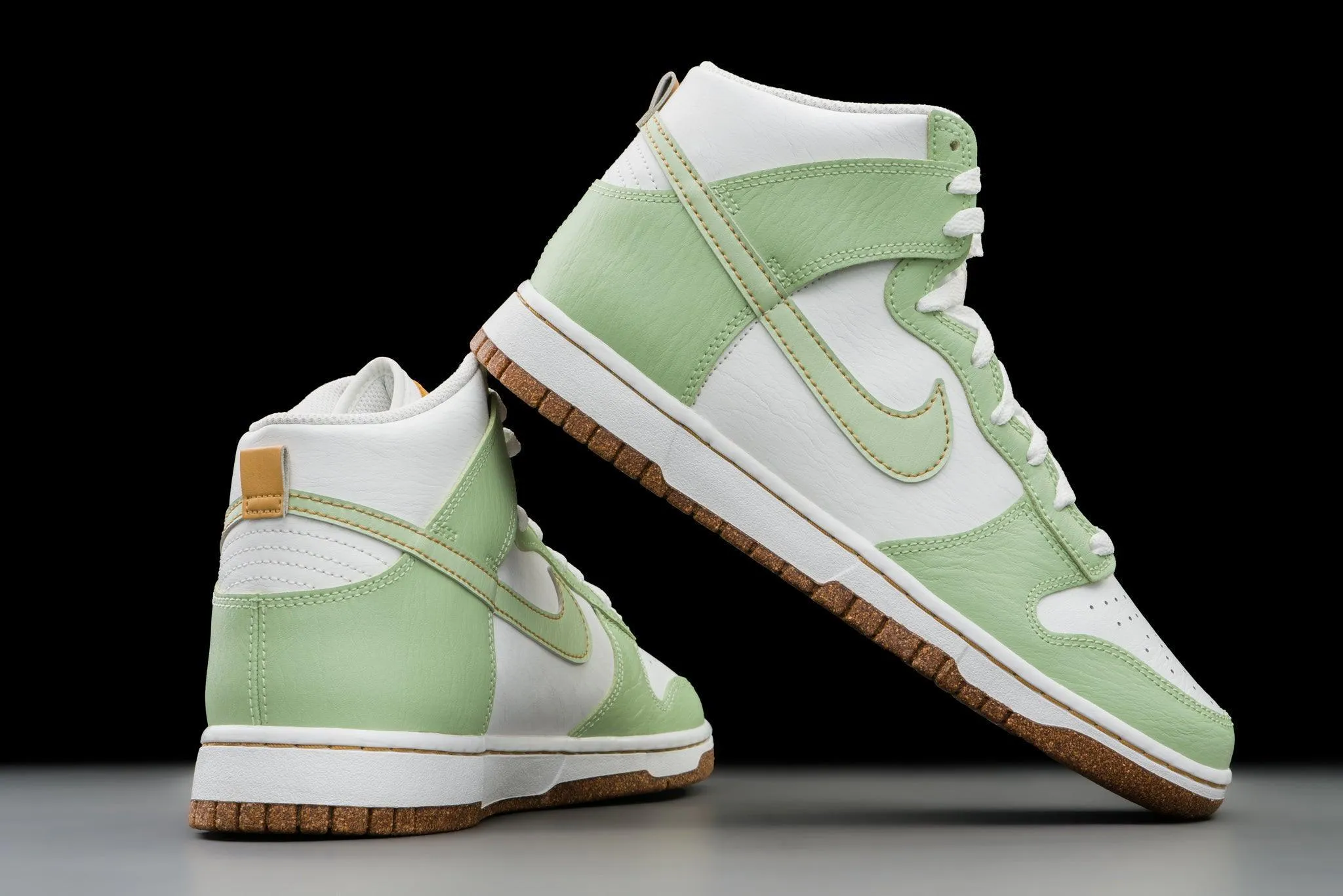 Nike Dunk High SE Inspected By Swoosh Honeydew