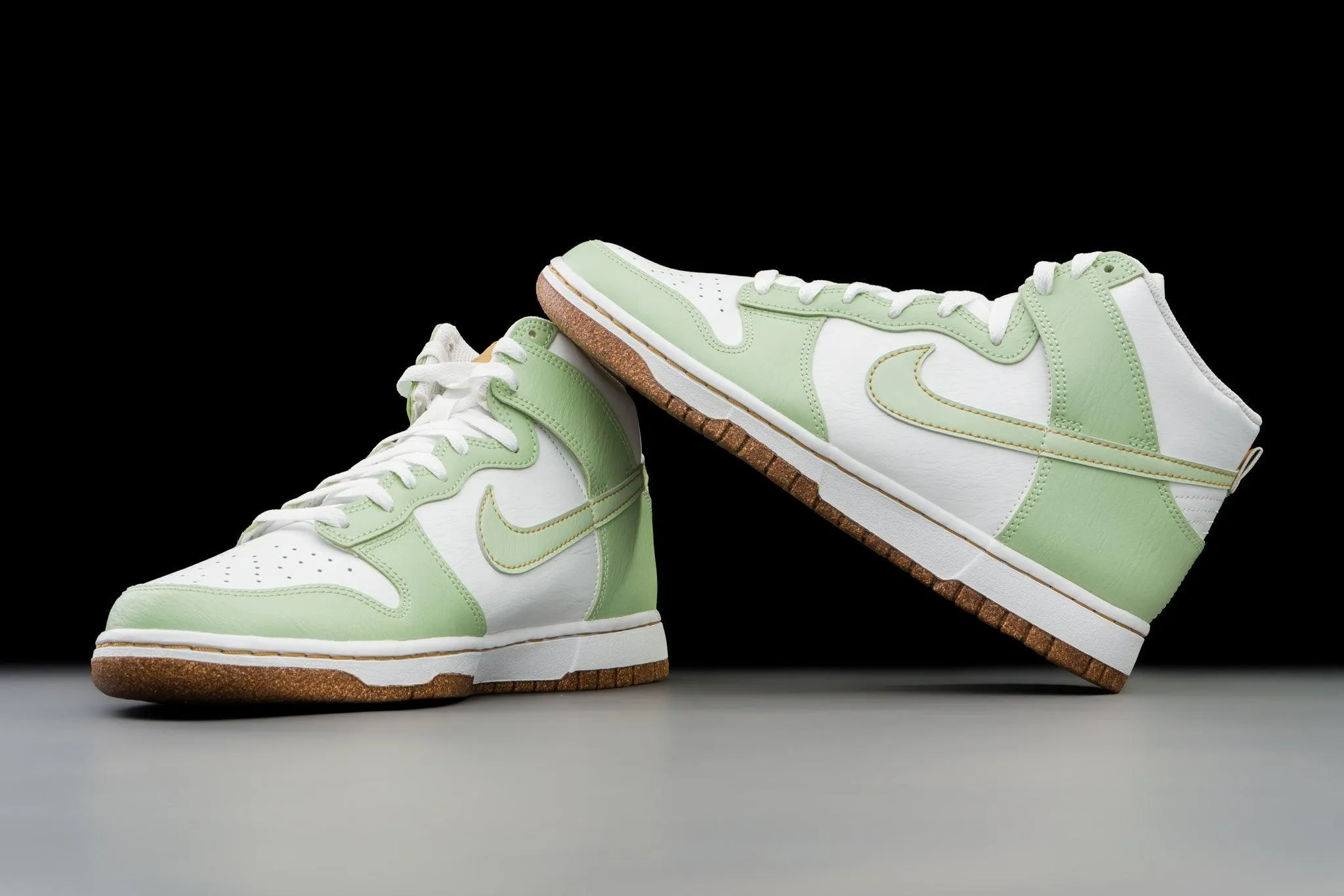 Nike Dunk High SE Inspected By Swoosh Honeydew