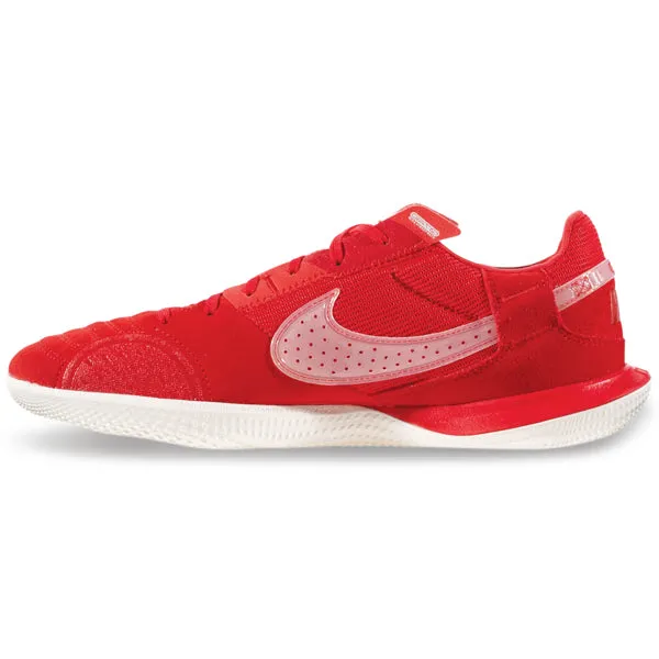 Nike Streetgato Indoor Soccer Shoes (University Red/White)