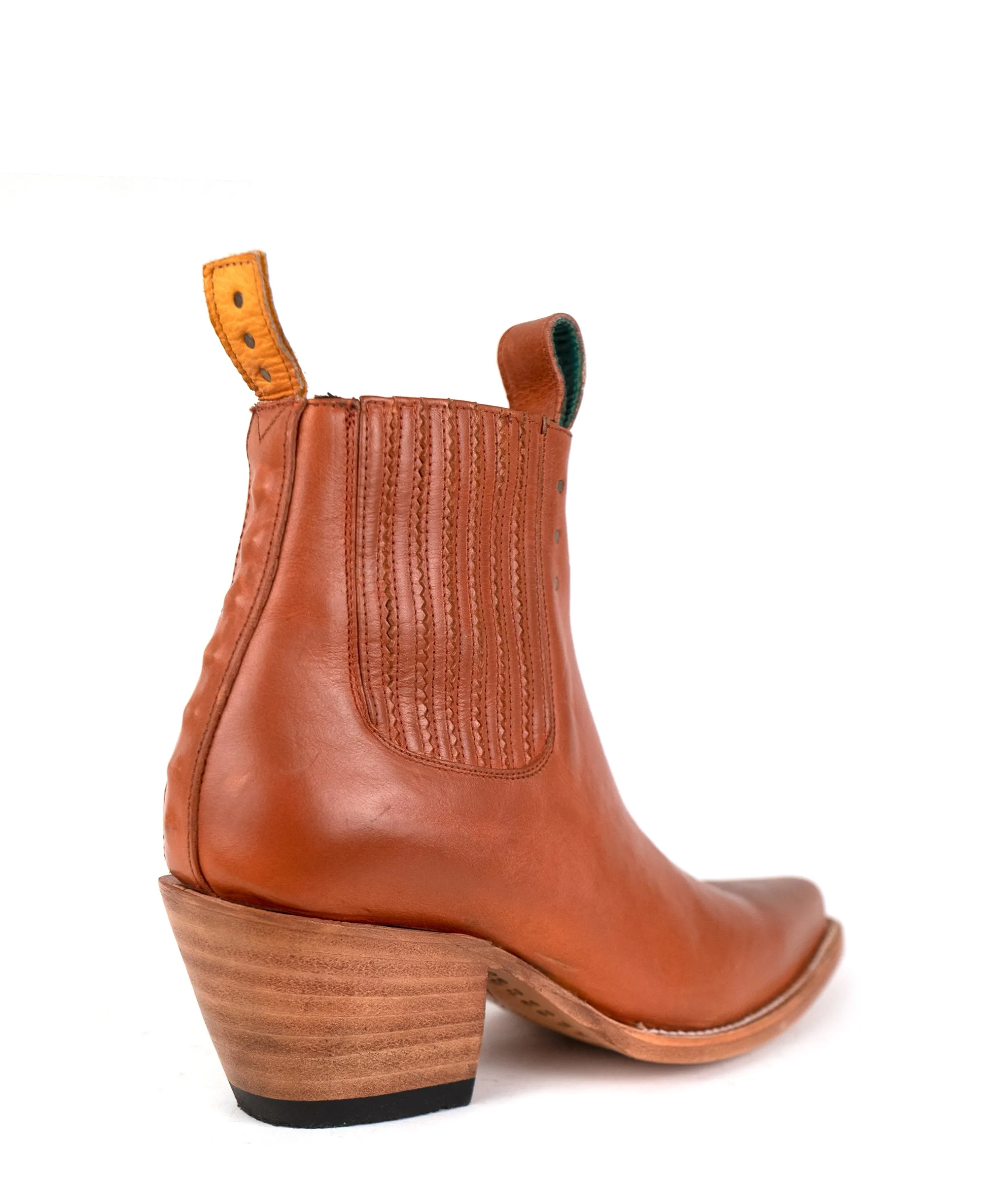 No.1001 FREEWAY chelsea boot oak veg tanned leather PRE-SALE