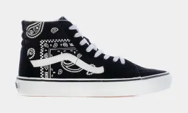 Peace Paisley SK8-Hi Mens Skate Shoes (Black)