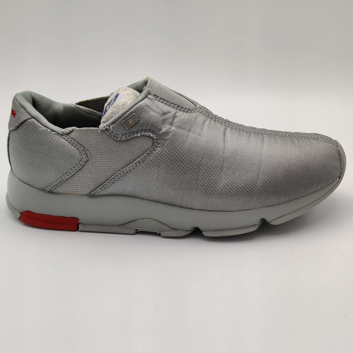 Reebok Womens Classic Slip On Retro Trainers - Grey - UK 4.5