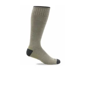 Sockwell Elevation Over the Calf Compression Sock (Men) - Putty