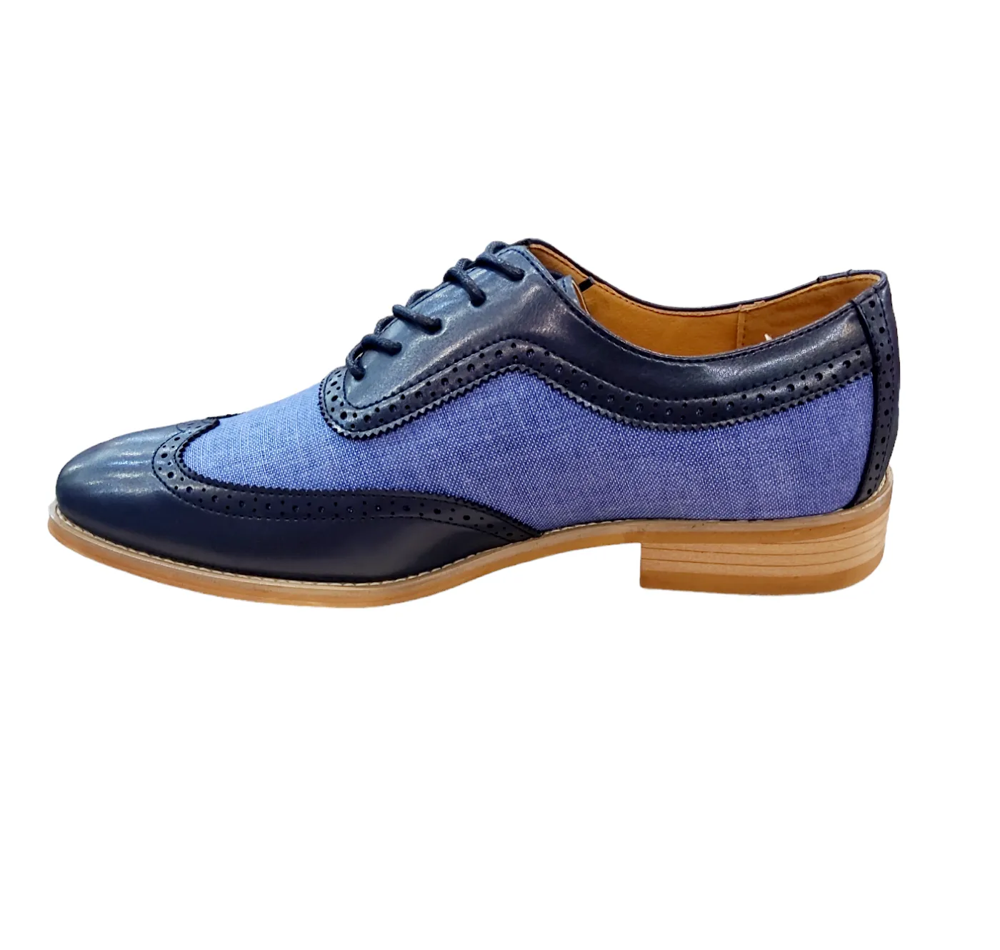 TR Premuim Wing Tip Style Shoes