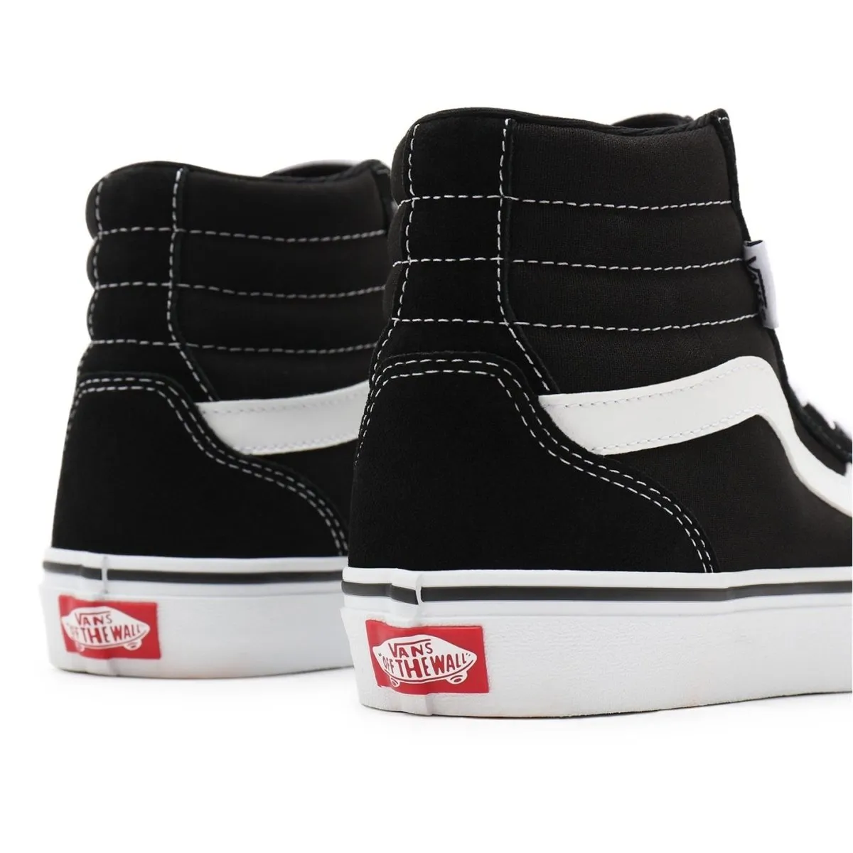 VANS MEN'S FILMORE HIGH BLACK/WHITE SHOES