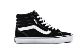 VANS MEN'S FILMORE HIGH BLACK/WHITE SHOES