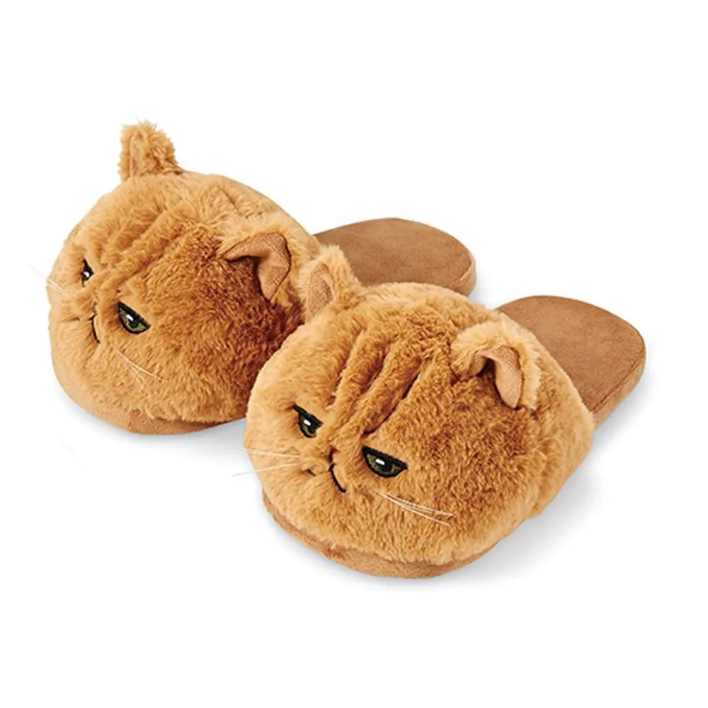 Women Kitten Soft  Plush Bedroom Slippers