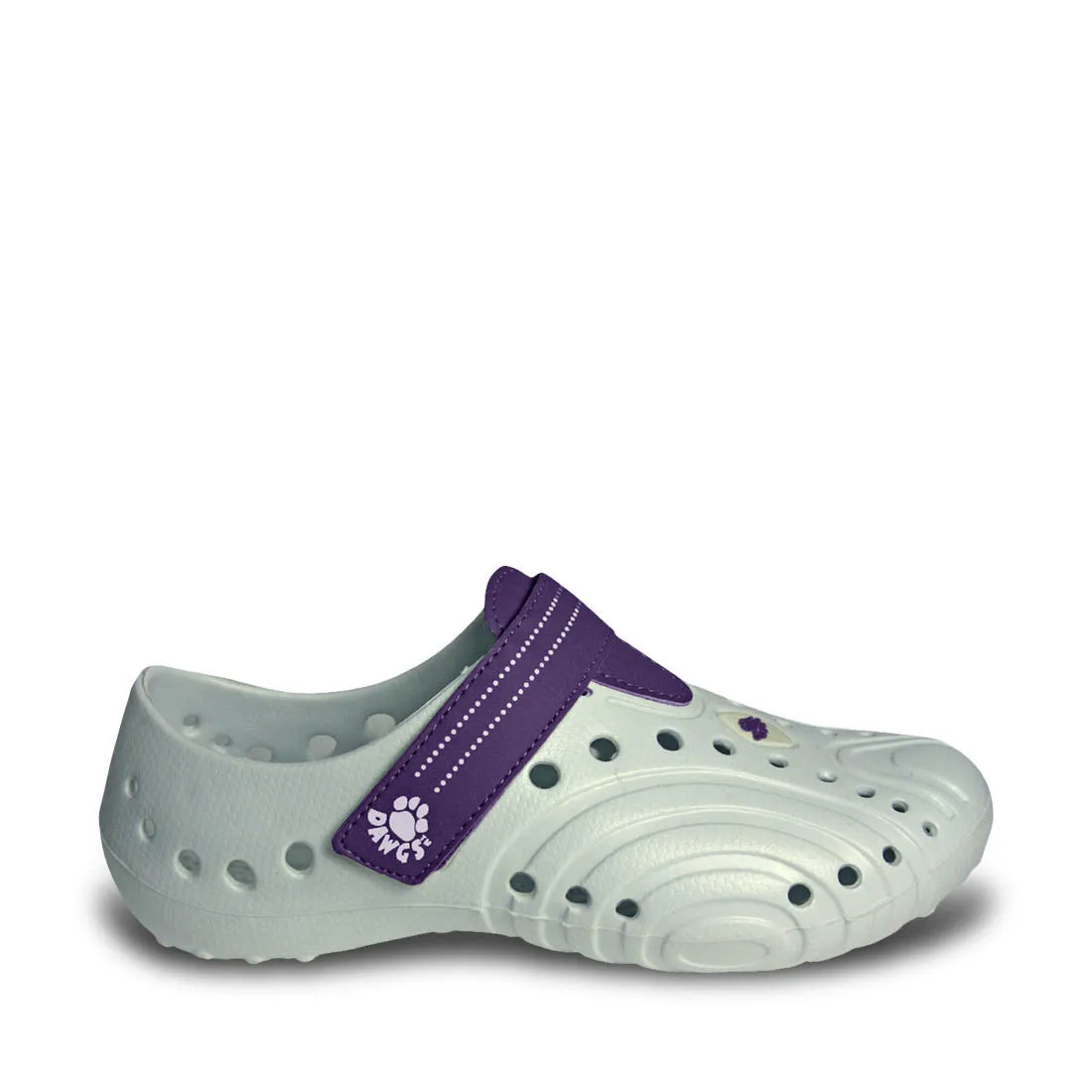 Women's Ultralite Spirit Shoes - White with Plum